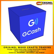 GCASH-Wooden Coinbank Classic Edition By Crisjhel Wood Crafts
