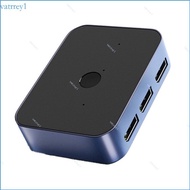 8K60Hz Bidirectional Video Switching for 1 in 3 Highly Resolution Su