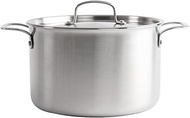Gastrotools Stainless Steel Cooking Pot 7 L, 24 cm, 5 Layer for Even Heat, PFAS-Free, Oven Safe up t