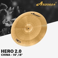 Arborea Hero Brass Cymbal | B20 Crash Ride Splash Cymbal, Handmade Per Piece