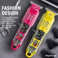 Transparent Trimmer Hair Clipper Rechargeable Small Silent Electric Hair Clipper Cordless Men's USB 