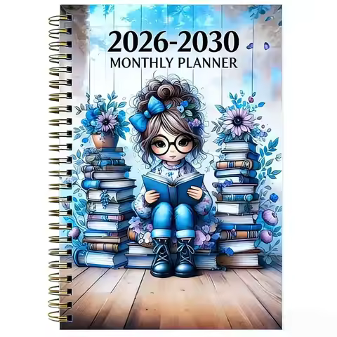 2026‑2030 Monthly Planner 5‑Year Monthly Schedule Organizer Notebook