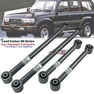 [Local Ready Stock] Adjustable Rear Upper & Lower Trailing Arm Lift 2" For Toyota Land Cruiser 80 FZ