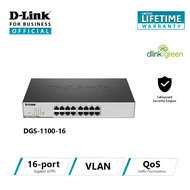 D-Link DGS-1100-16 16-Port Gigabit Smart Managed Switch