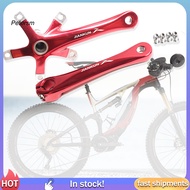 PP   Folding Bike Integrated Hollow Crankset Bottom Bracket Crank Bicycle Accessories