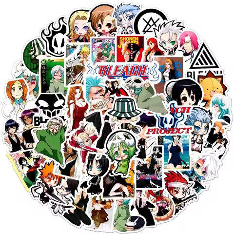 10/30/50pcs BLEACH Japanese Anime Stickers Manga Graffiti Decals Suitcase Phone Laptop Cute Kurosaki