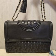 Tory Burch 黑色金鏈手袋