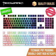 Tecware PBT Pudding Double-Shot 104 Keycap Key Cap Set RGB ARGB Keyboard