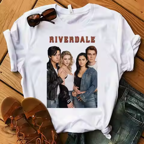 American TV series riverdale women T-shirt valley town hit TV series riverdale lady printed t-shirts