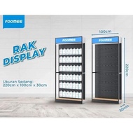Foomee Rak Dinding Branding Sedang dan Besar / Rak Aksesoris