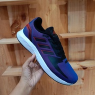 Adidas Run Falcon 2.0 Purple Scarlet Sports Shoes | | Men's Women's Shoes