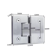 Bathroom clip stainless steel 90/180 degree shower room door hinge glass door hinge door hinge door