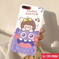 HP [H41] Case iphone 6+/ 7+/ 8+ Casing & Protective Cover Mattehp For All Types of Mobile Phones | H