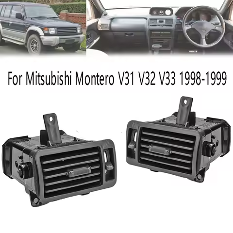 Hot-A80P-Left+Right Aircond Air Cond Vent Dashboard A/C Vent Outlet For Mitsubishi Pajero Shogun Mon