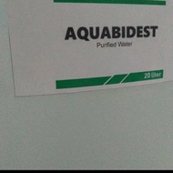 Aquabidest /Purified Water /20Kg  