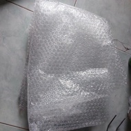 Bubble wrap (packaging) during biota delivery so it's safe from shockproof during travel