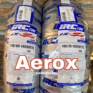 ลายใหม่ IRC ยางนอก AEROX 110/80-14 140/70-14 iZ-Ss S99T TL