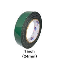 Seven Star Double Tape Foam/ Double Sided Tape Black Sponge 1" 24mm