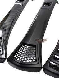 適用維斯帕 VESPA GTS GTV300改裝領帶黑化裝飾板彩色領帶喇叭蓋