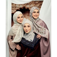 TUDUNG RUFFLE - WHITE LABEL [ Autumn in my Heart / Malika ]