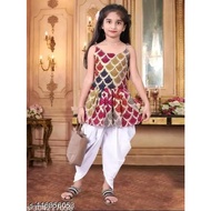 KIDSWEAR Dhoti Top & Bottom