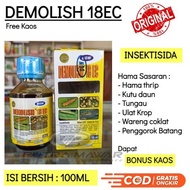 Insektisida Demolish 18 Ec 100ml Atau Inteksida Abamektin Demolis Dgm / Pestisida Obat Pembasmi Hama