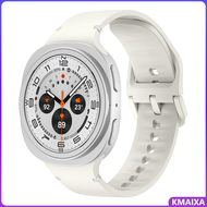 Silicone Dây đeo cho Samsung Galaxy Xem 8 40/44Mm Watch8 Cổ Điển Chiều Rộng Đồng hồ thông minh dây Đ