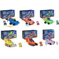Paw Patrol Aqua Pups Chase, Marshall, Rocky, Rubble, Skye, Zuma Transforming Lobster Vehicle with Action Figure