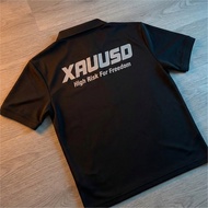 XAUUSD Reflective Screen Printed Shirt Forex Premium Trader T-Shirt S-3XL