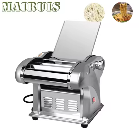 Stainless Steel Electric Pasta Maker Machine Noodle Maker Pasta Dough Spaghetti Roller Pressing Mach
