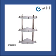 Onimi Italia - 3 Tier Corner Glass Shelf - Model GFS29010