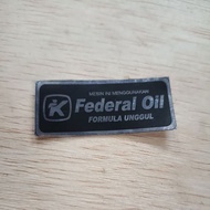 MESIN This machine sticker uses federal oil HONDA series logo sticker stick