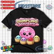 Dumpling Squishy Kids T-Shirt COOL VIRAL - Cute Dumpling Kids Clothes Viral COOL Kids Fashion Free N