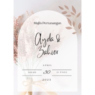 Kad Kahwin/Tunang/Birthday Digital (e-card)