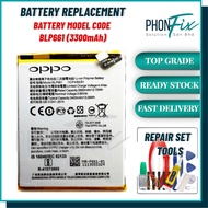PhonFix Battery Replacement for OPPO F7 BLP661 (3300 mAH) – Compatible Non-Original