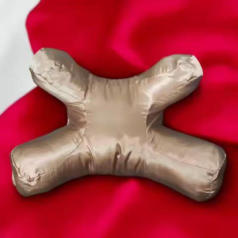 Beauty Pillow Ergonomic Portable Side Sleeping Pillow Comfortable Anti Wrinkle Face Pillow Cervical 