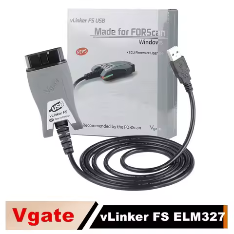 Vgate vLinker FS ELM327 For Ford FORScan HS/MS-CAN ELM 327 OBD 2 OBD2 Car Diagnostic Scanner Interfa