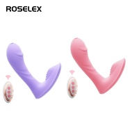 Roselex Spray Wear Vibrator Versi Kawalan Jauh Melancap Double Flirting Products