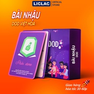 Drinking Card Set DOD 66 cards - Drinking Game Drinking wine and beer to play with friends drunk and