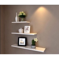 KAYU Rectangular Wall Shelf/ Teak Wood Wall Shelf/ Minimalist Wall Shelf/ Teak Wood Shelf