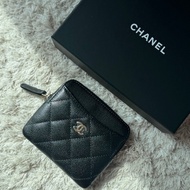 CHANEL 香奈儿 【REV】 經典黑金荷包仔 CLASSIC ZIPPED CARD HOLDER AP2061