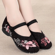 Old Beijing Cloth Shoes Ethnic Style Retro Embroidered Shoes