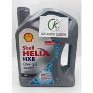 ‼️SHELL 0W20 ENGINE OIL 4L (FULLY SYNTHETIC)-💯ORIGINAL