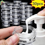 Transparent Sample Containers, Leak-Proof PS Plastic Jars for Cosmetics/Jewelry/Pills, Multiple Size