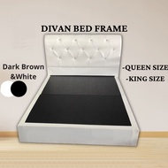Queen / King Bed Frame Divan Queen Size Divan Bed Frame Katil Queen Bed Murah Furniture Divan Queen Bed Frame Katil Queen