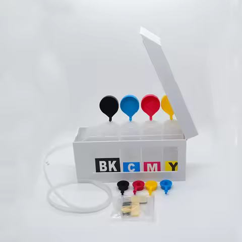 600ML and 300ML Ciss Tank with Cover for Epson DTF Transfer DX5 DX7 i3200 i4720 i5113 T3100 T3170 T5