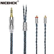 NiceHCK C24-2 24 Core Silver Plated Copper Alloy Copper Headset Cable 3.5mm/2.5mm/4.4mm MMCX/NX7/QDC/0.78 2Pin