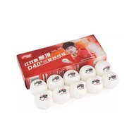 DHS 3 Star Ping Pong Ball 10pcs CD40A0 / Table Tennis Ball / DSH Bola Ping Pong 10 Biji