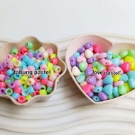 WHOLESALE VARIOUS PASTEL BEADS NEW | Pound Pound