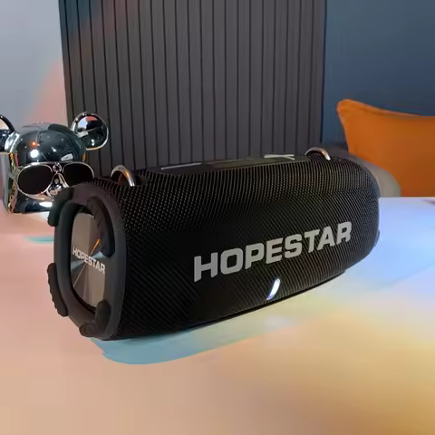 HOPESTAR H50 Portable Wireless Speakers High-Power Big Music Box Outdoor Super Bass TWS Powerful Par